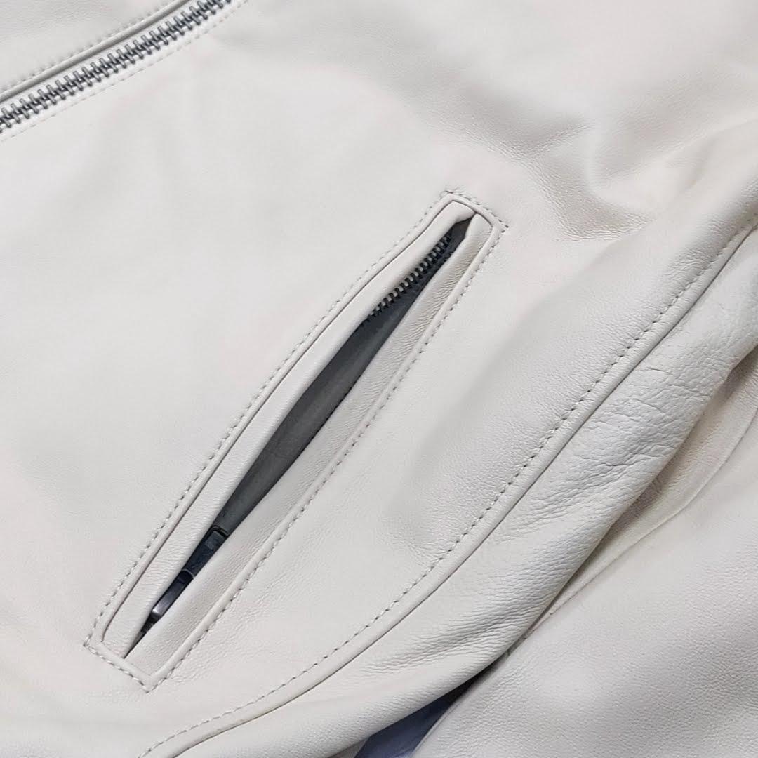 超美品 サイコバニー レザージャケット 羊革 L 10-25040101