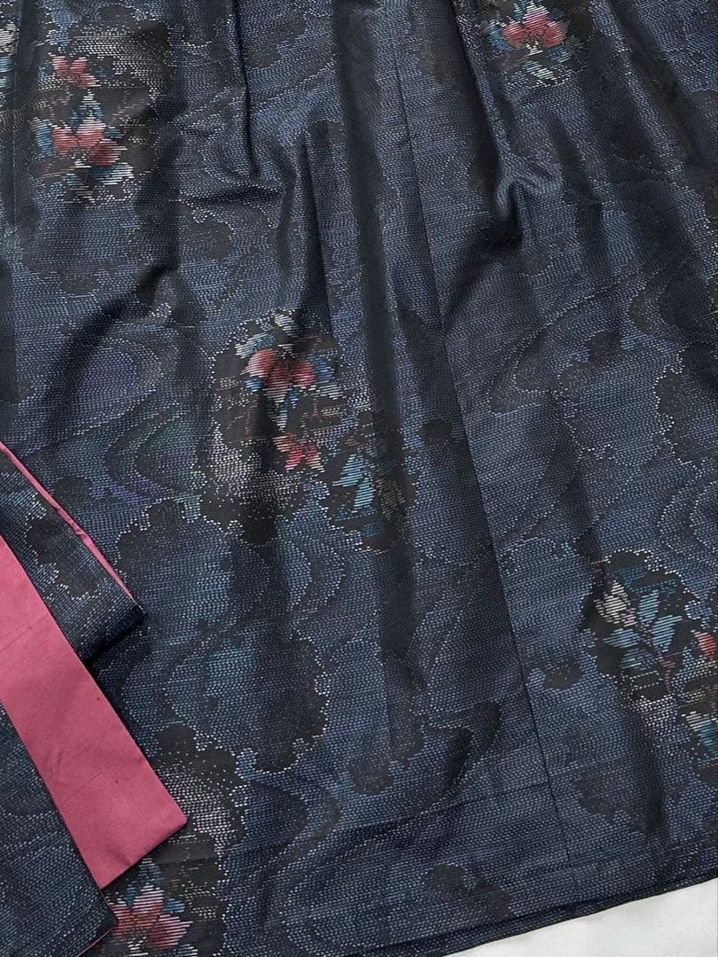 ピンタックワンピース＆ストール 着物リメイク