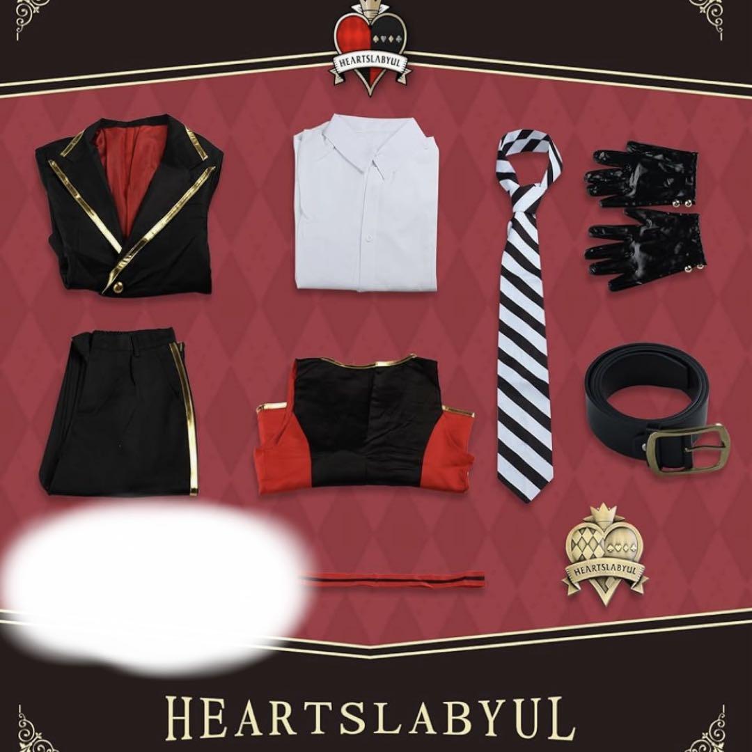 ツイステッドワンダーランド コスプレ 制服/ハーツラビュル XL