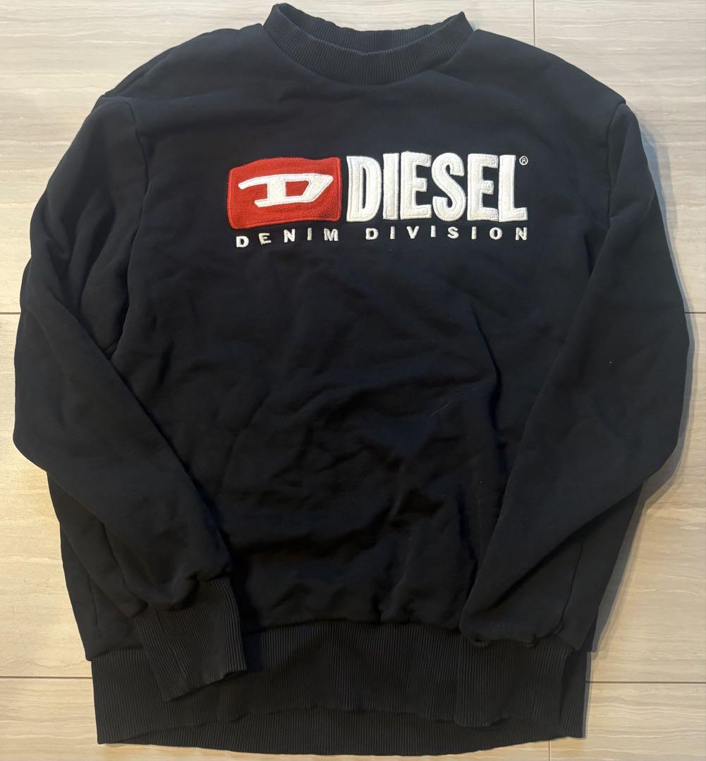 DIESEL デニムディビジョン ブラックスウェット