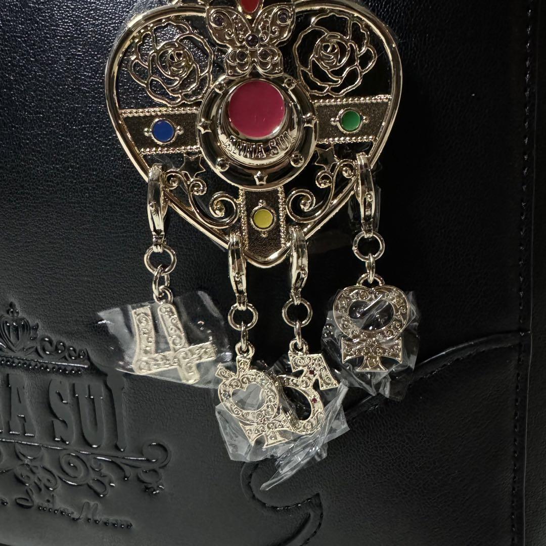 アナスイ　セーラームーンコラボ　バッグチャーム　ストラップ　ゴールド金具