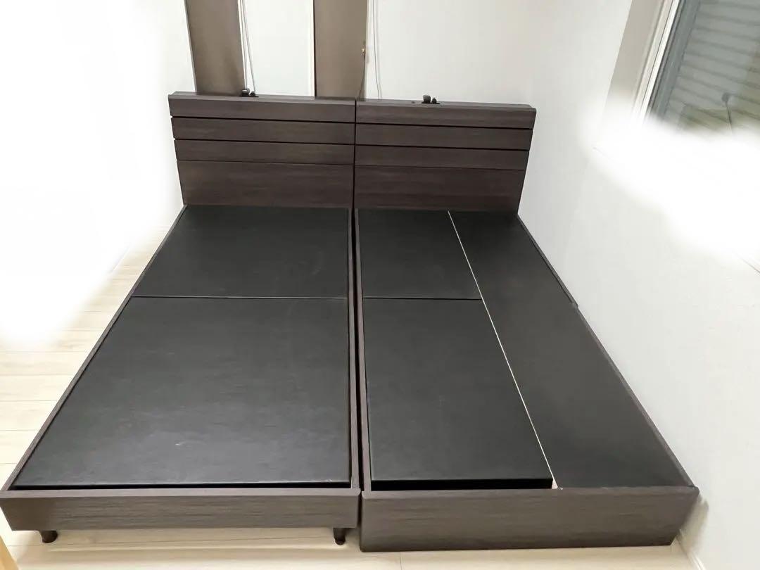 シングルベッド右側1台