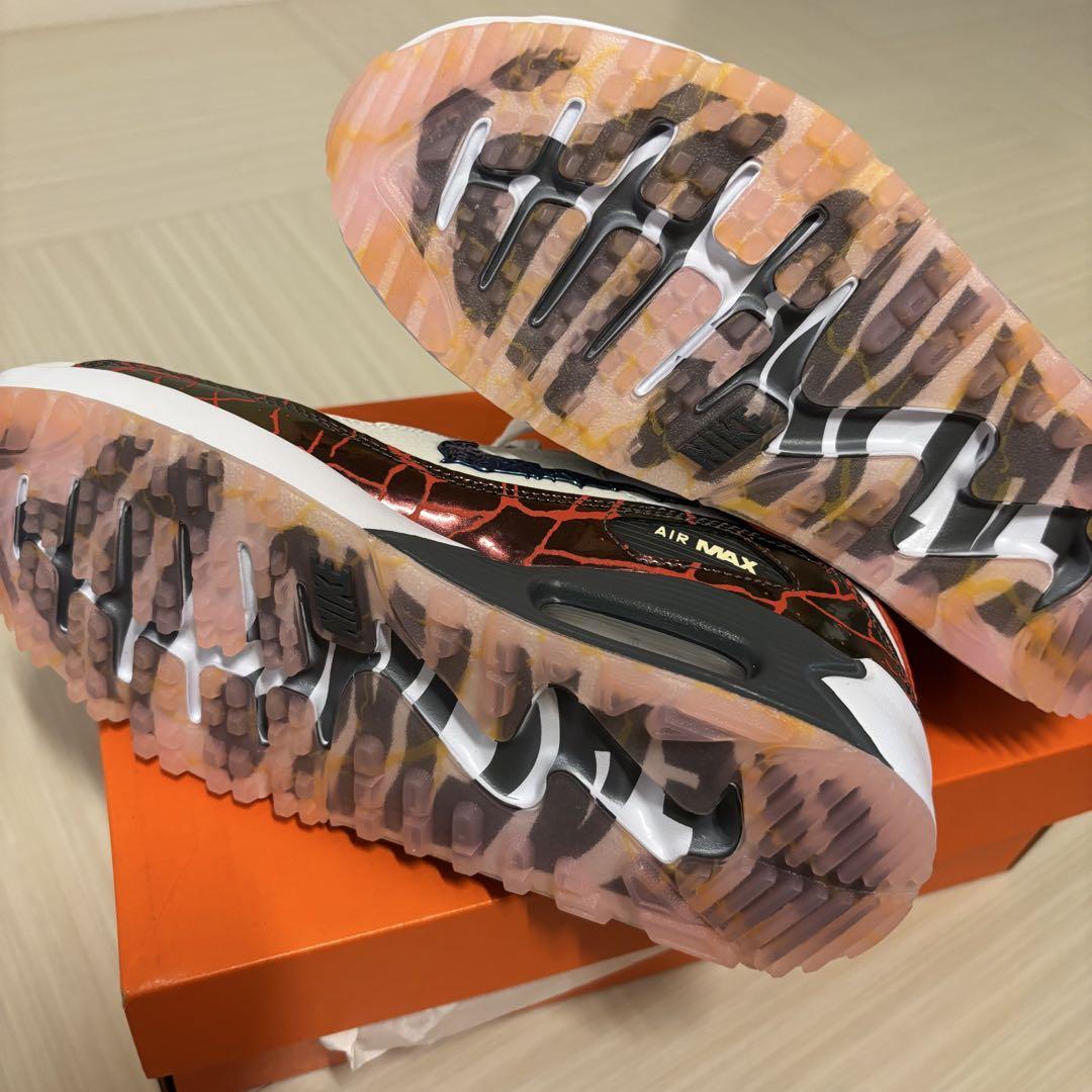 新品 NIKE AIR MAX ゴルフシューズ レディース22.5㎝