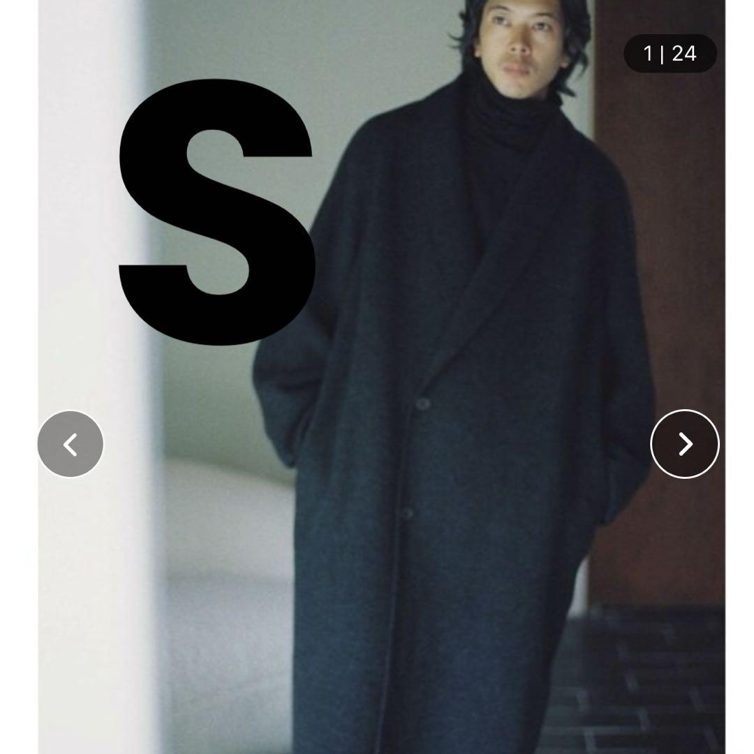 希少品！リドム　SHAWL COLLAR REVER COAT HEATHER