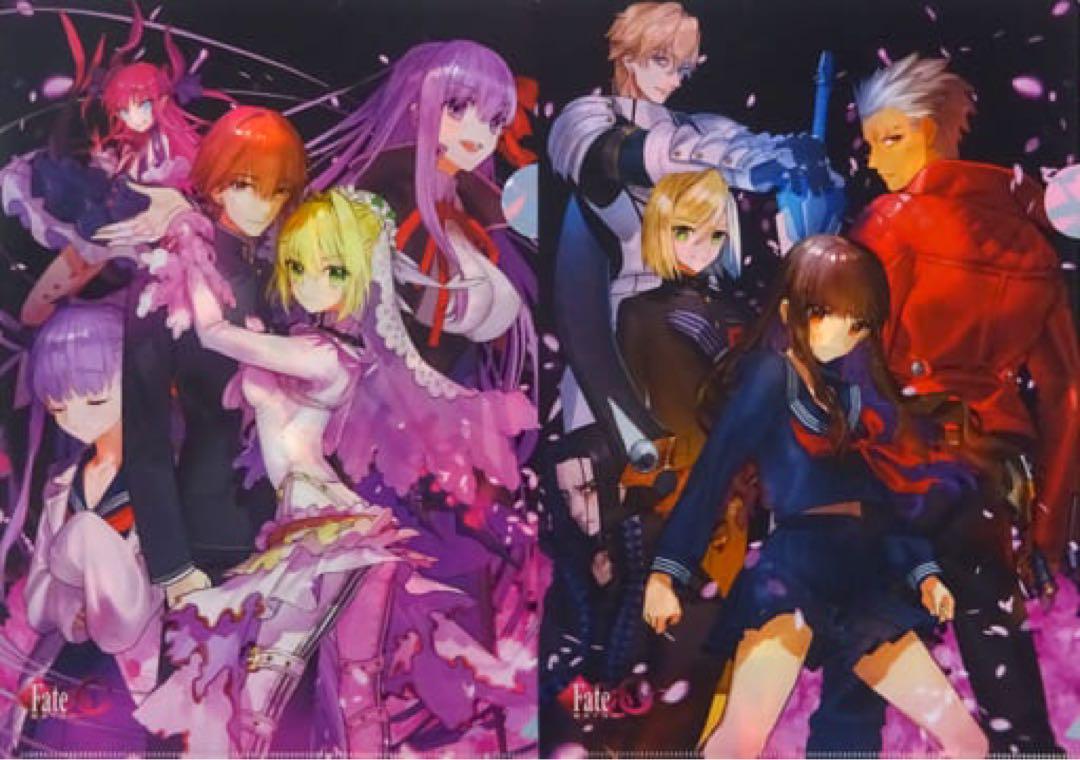 Fate/EXTRA CCCクリアファイル2枚セット