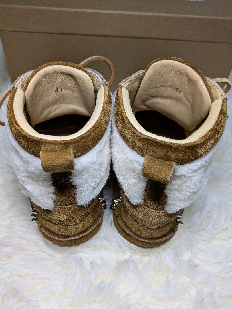 Christian Louboutin モカシンブーツ ブラウン