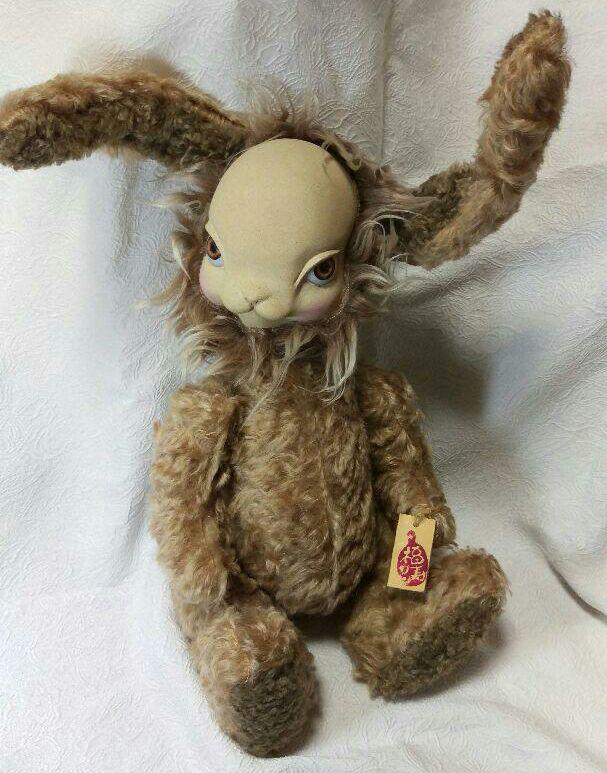 作家さま うさぎのぬいぐるみ テディベア ハンドメイド