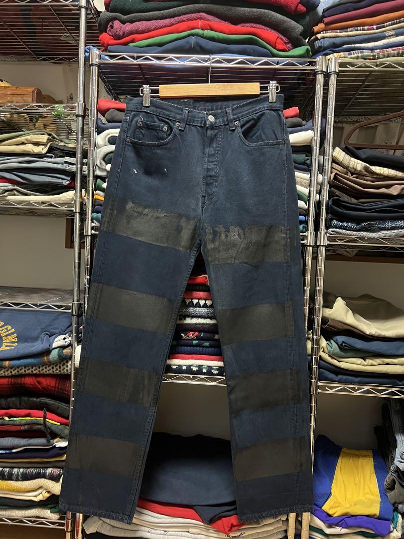 90s LEVI’S リーバイス 後染め リメイク アメリカ製 usa製