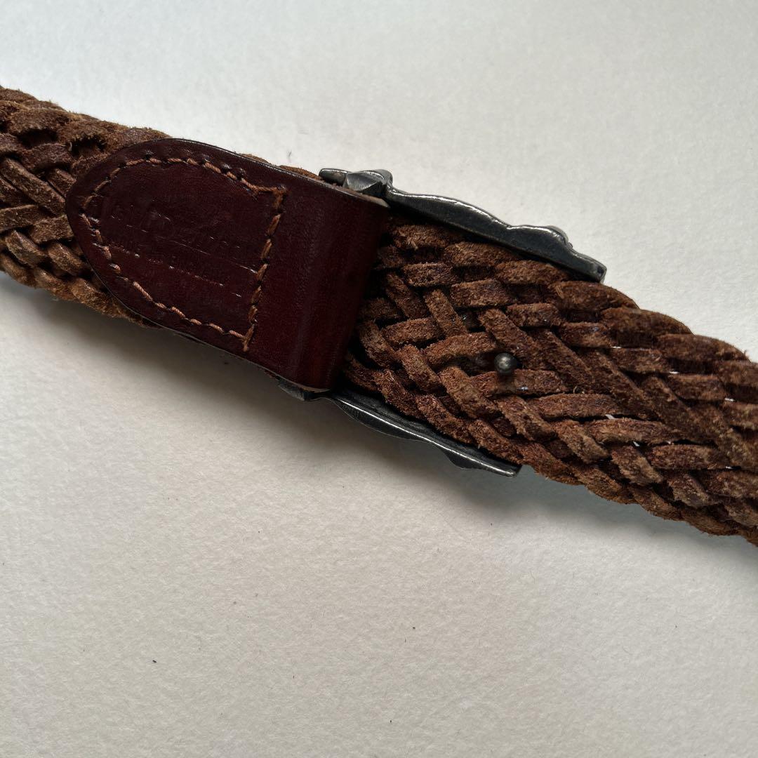 J&M DAVIDSON メッシュベルト ブラウン 28 色ち買い】J&M DAVIDSON（デヴィッドソン）のメッシュベルトの