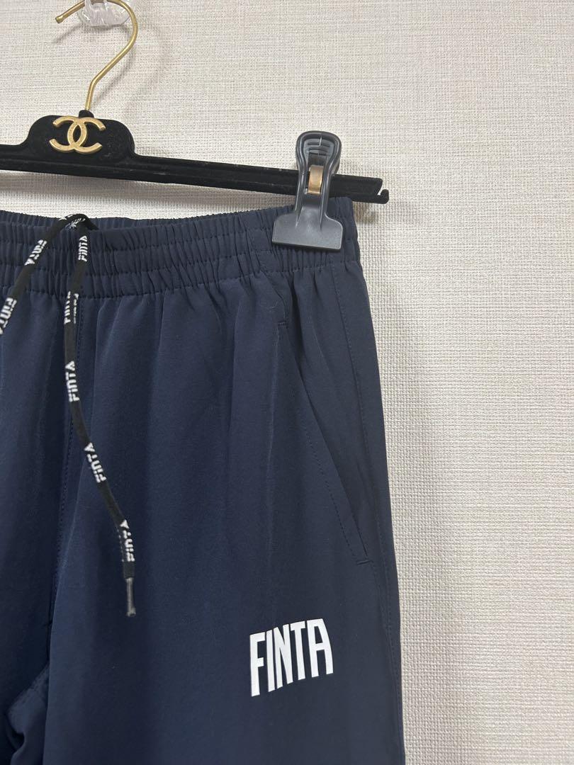 160 フィンタ ジュニア GDZ ラインドピステ上下セット　ネイビー　防寒