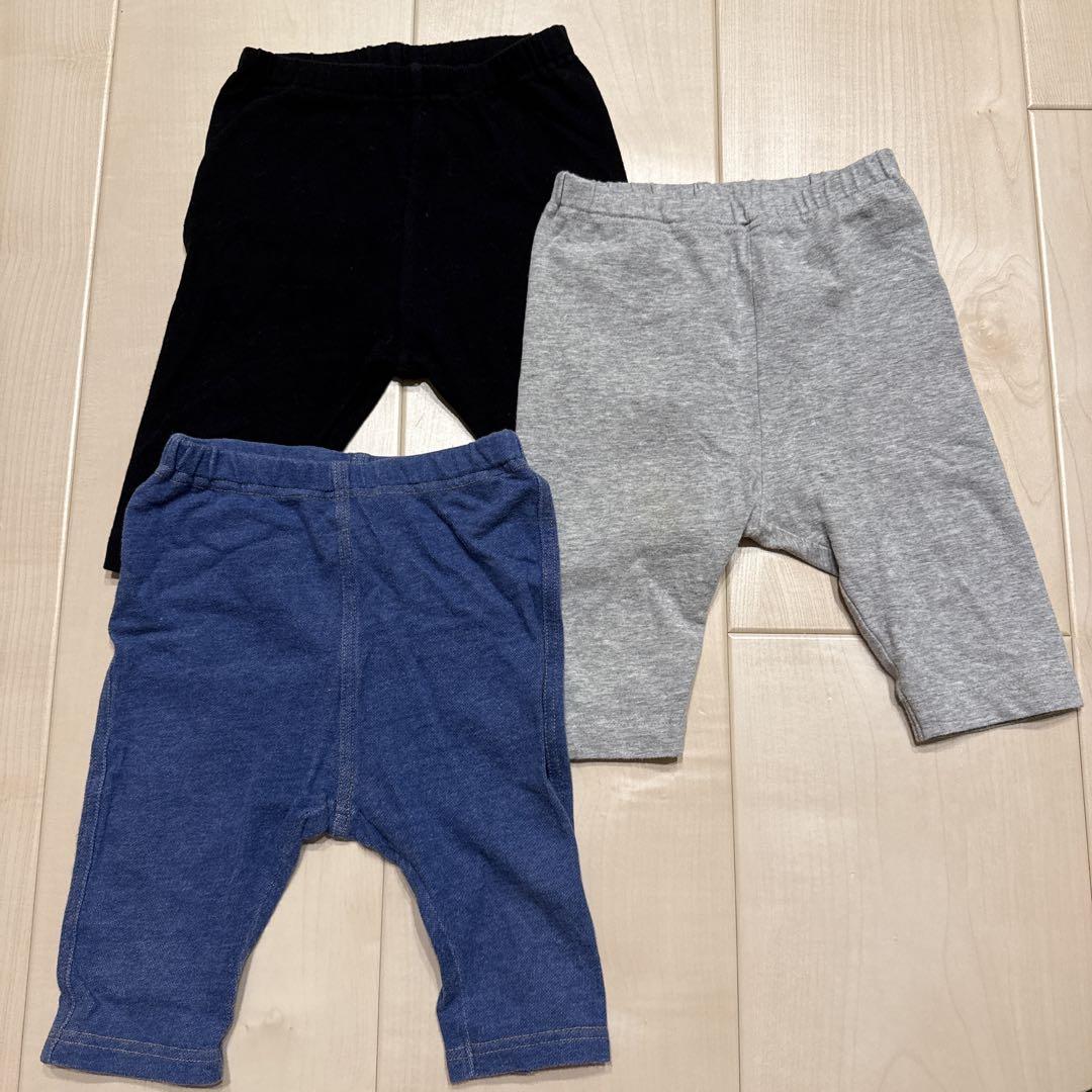 UNIQLO】レギンス3枚セット - メルカリ