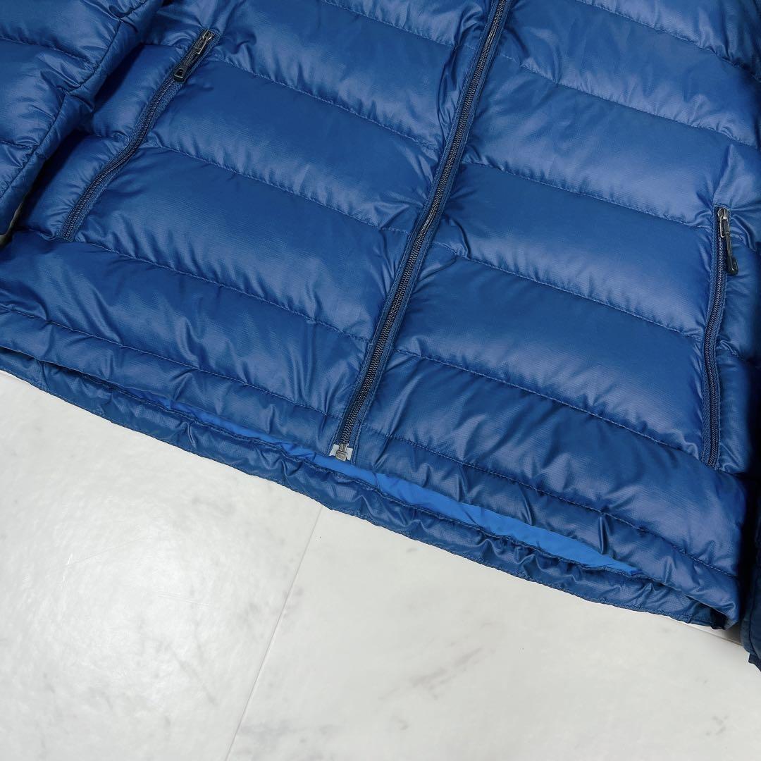 《美品》パタゴニア ハイロフト ダウンセーター フード ネイビー MEN’S S_画像1