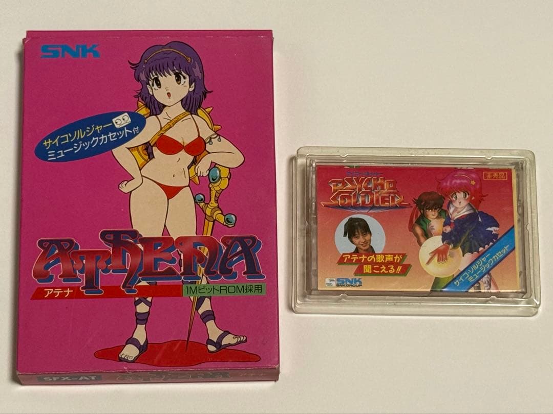 アテナ ファミコンソフト 箱 ミュージックカセットのみ