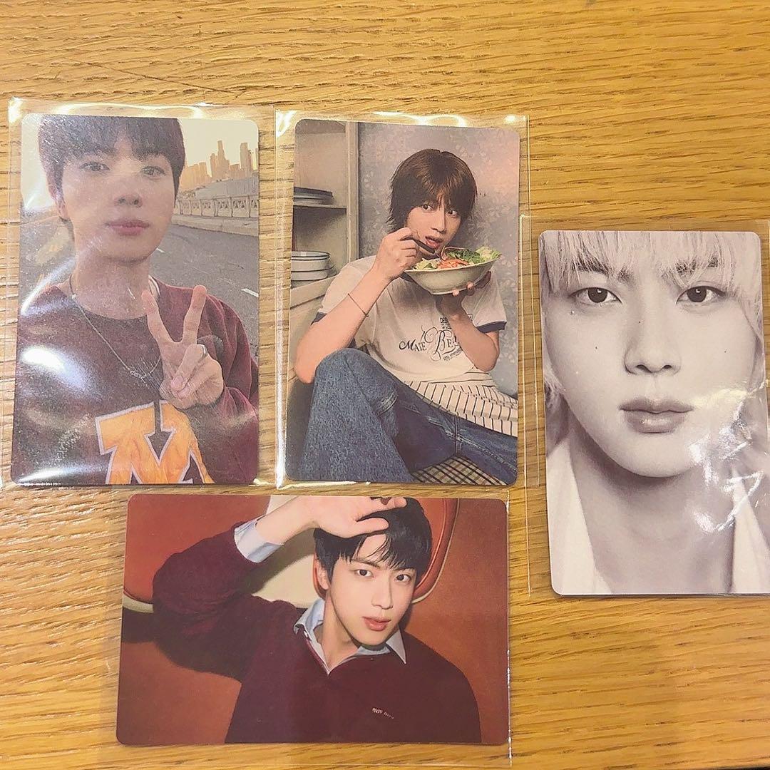 BTS JIN HAPPY popup ラキドロ　トレカ　フルコンプリート　ジン