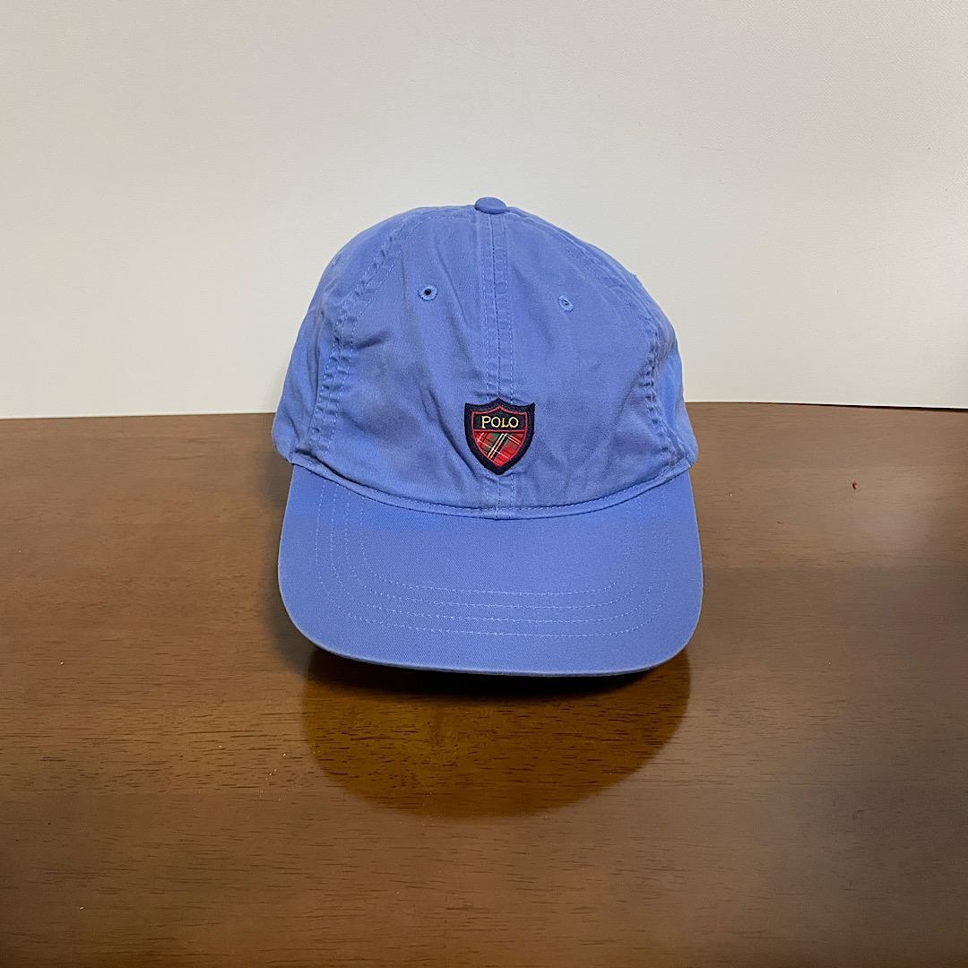 90s Polo Golf Ralph Lauren ブルー キャップ
