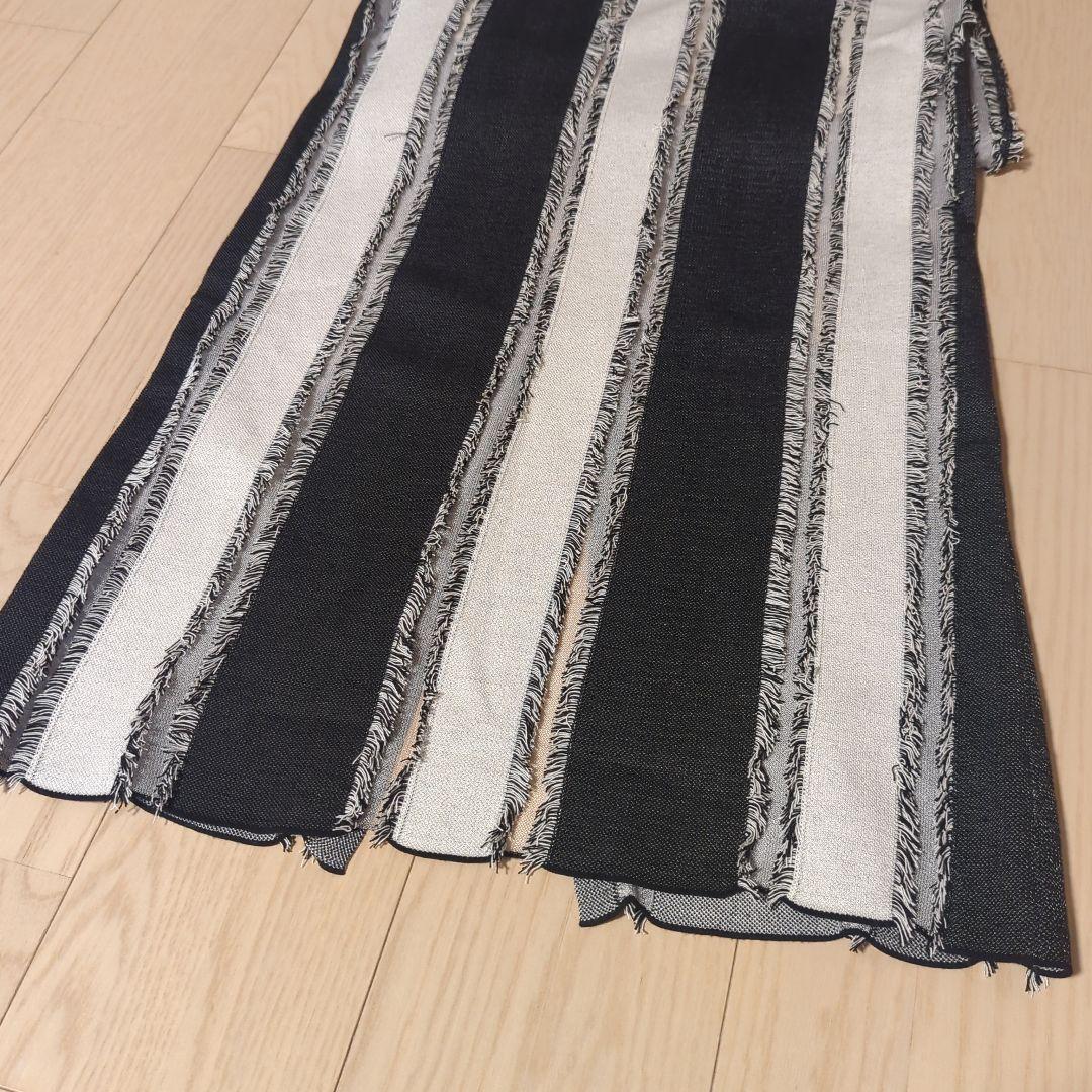 Ameri　MULTI STRIPE JACQUARD DRESS