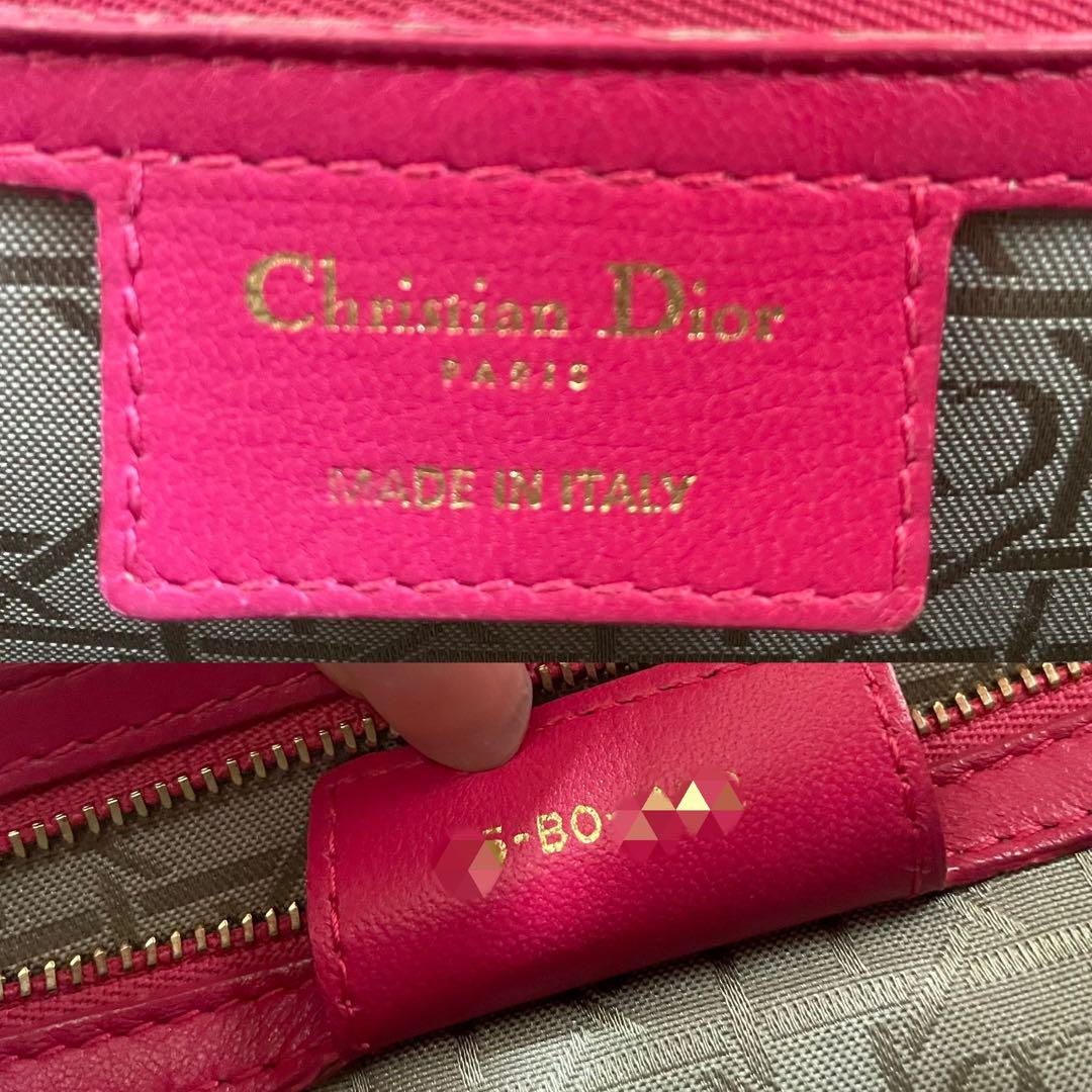 LADYDIOR、ラージバッグ、ディオール