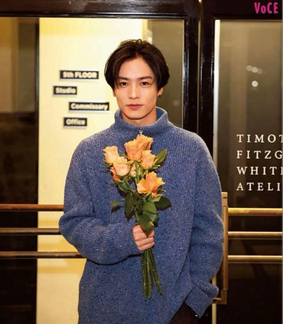 A.P.C.ハーフジップニット ハーフジップ川村 壱馬着用モデル Mサイズ