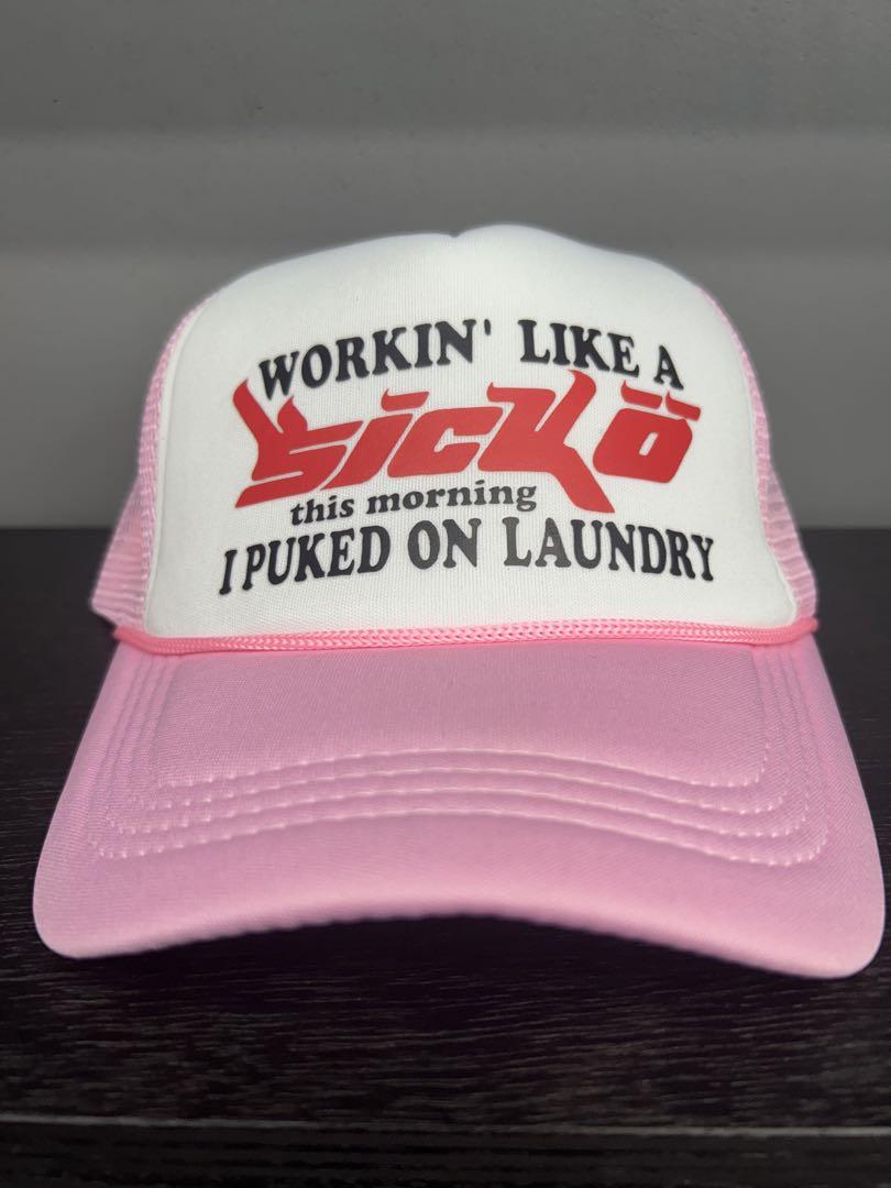 SICKO メッシュキャップ ピンク
