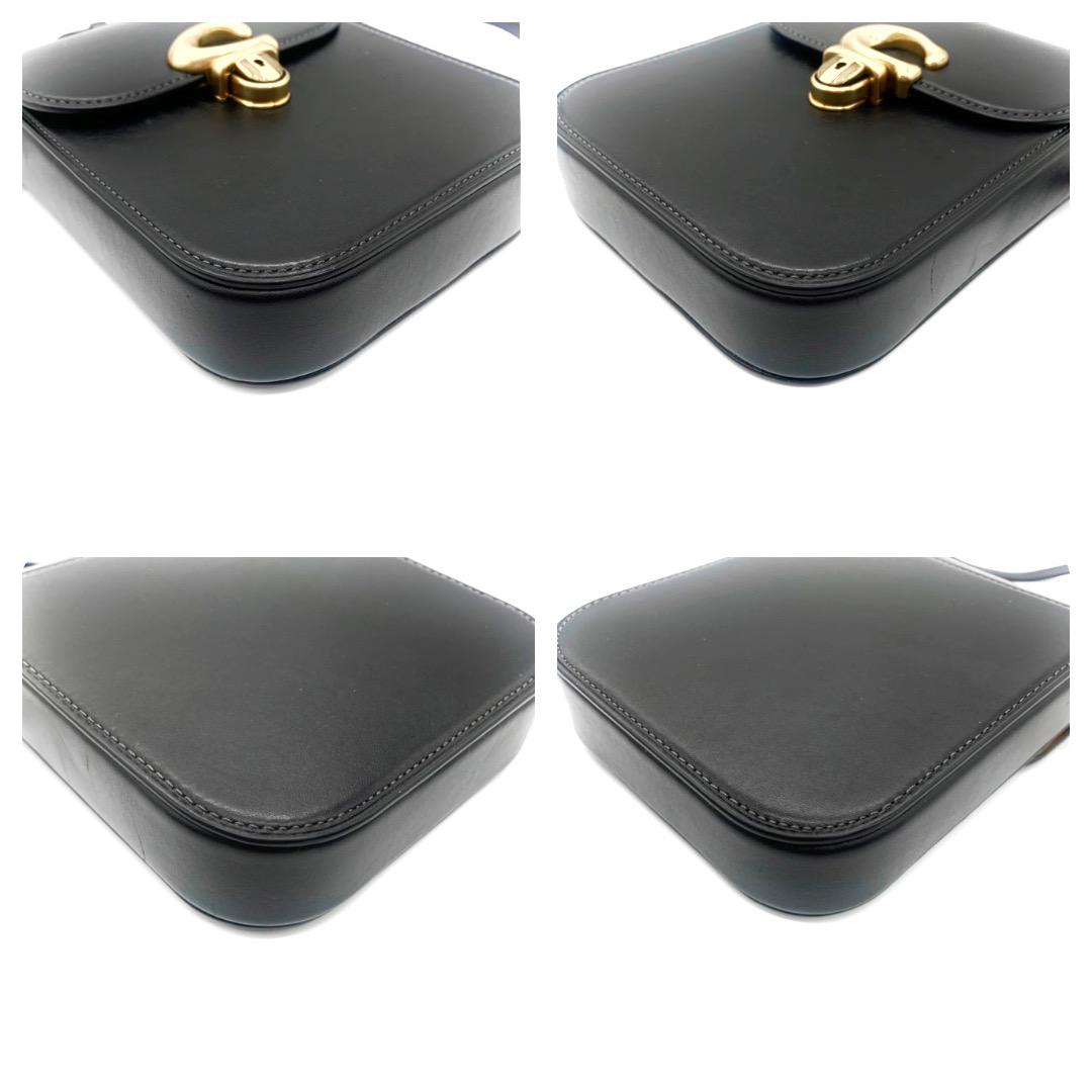 極美品✨COACH ショルダーバッグ ストゥディオ レザー ブラック ゴールド 極美品✨COACH ショルダーバッグ ストゥディオ レザー ブラック ゴールド