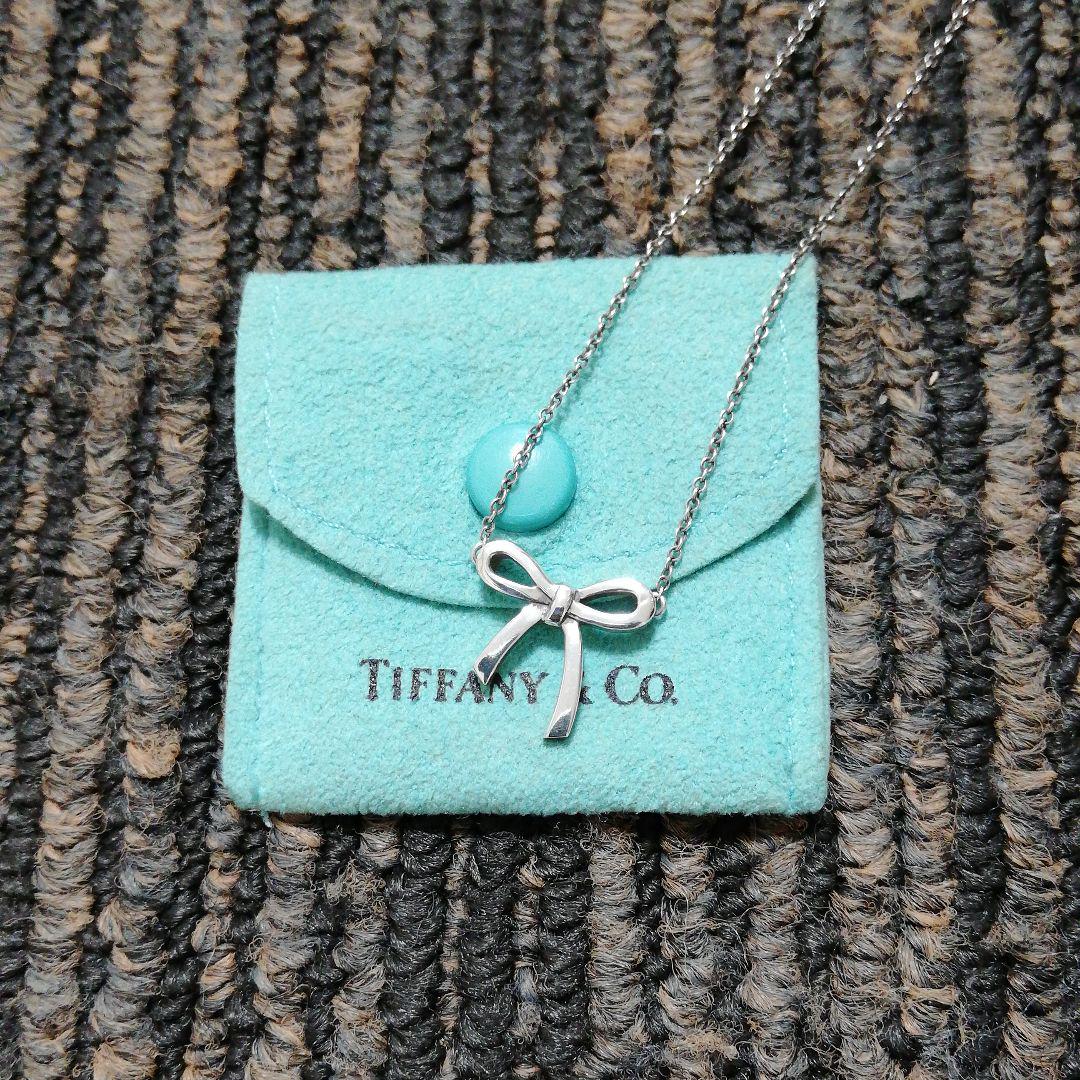 22年最新海外 ティファニー リボン ネックレス美品 アクセサリー Www Thjodfelagid Is
