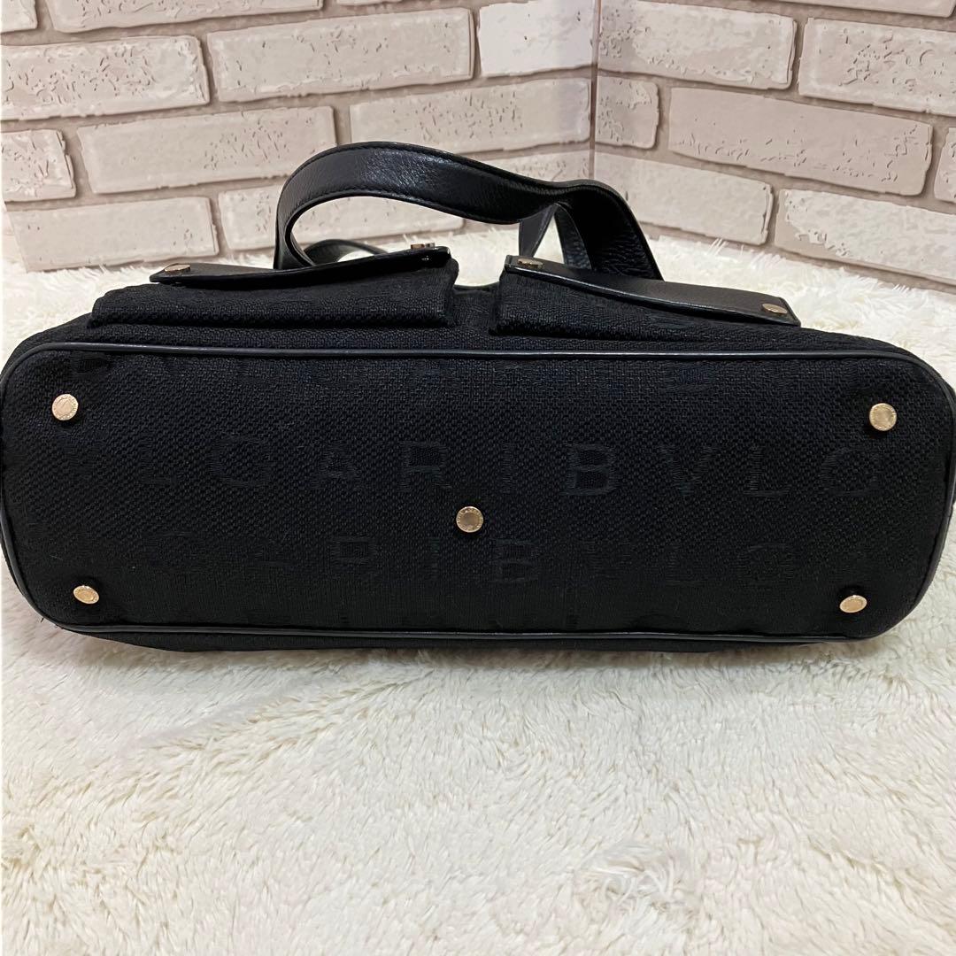 送料込・まとめ買い 【美品】ブルガリ マキシレッタレ ロゴマニア 2way