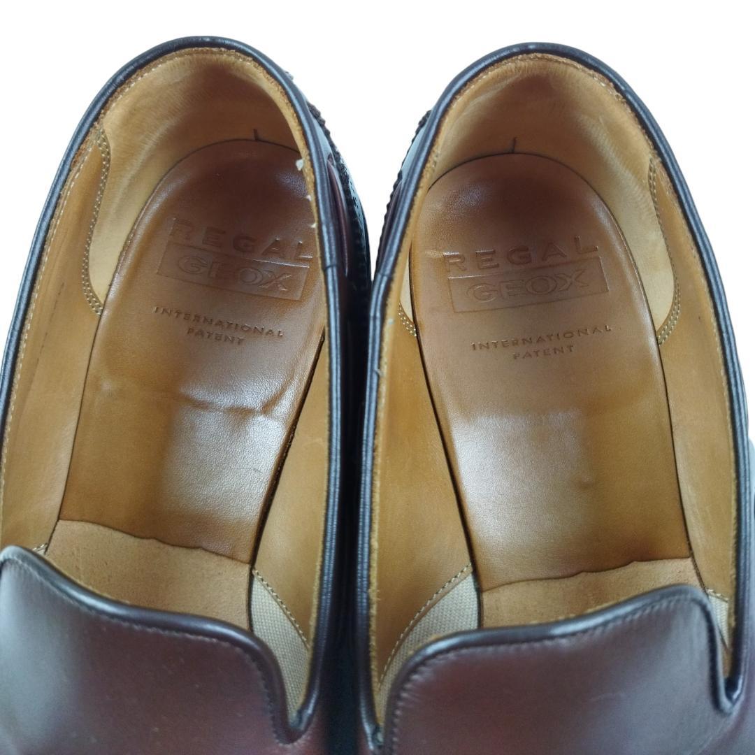 【J702】REGAL GEOX　 リーガル　タッセルローファー 26½EEE