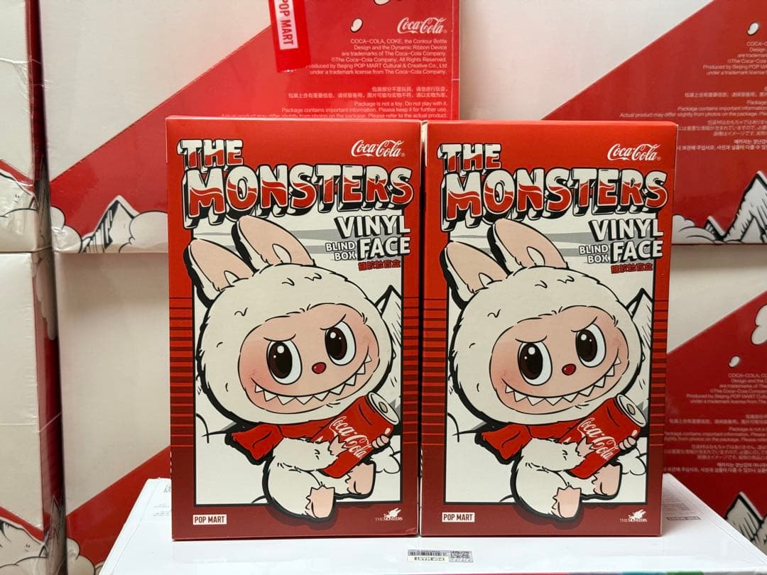 正規品 POPMART THE MONSTERS コカコーラ シリーズ 2ピース - メルカリ