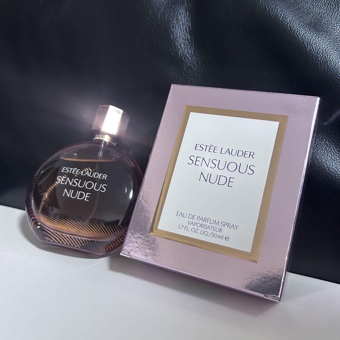 エスティローダー　センシュアスヌード　EDP 50ミリ　ほぼ未使用香水(女性用)