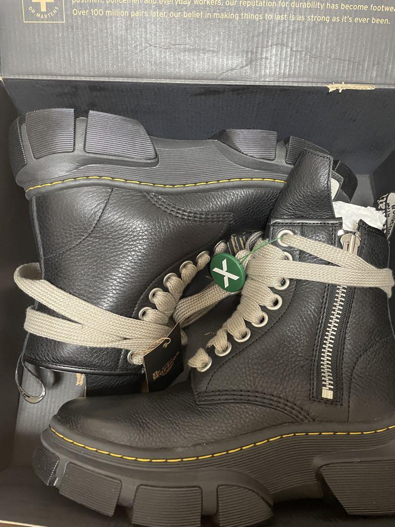 靴 RickOwens x Dr. Martens 1460 DMXL Jumbo