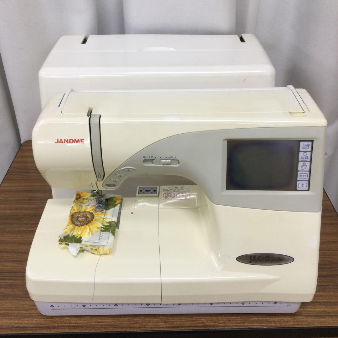 ジャンク品 ジャノメミシン セシオ 9090 853型 コンピューター ミシン