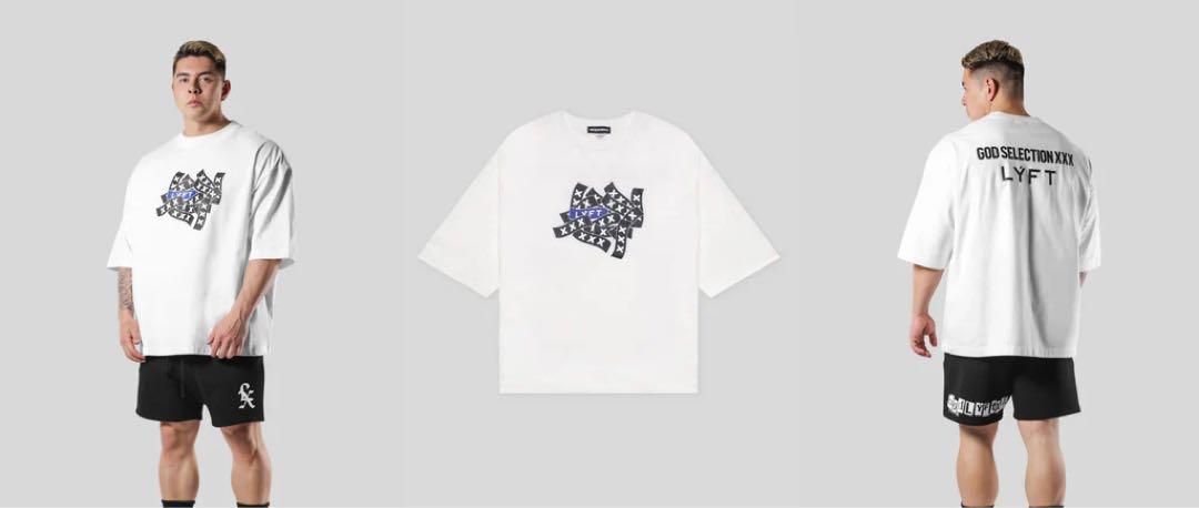 LYFT × GOD SELECTION XXX コラボ サイズM 半袖