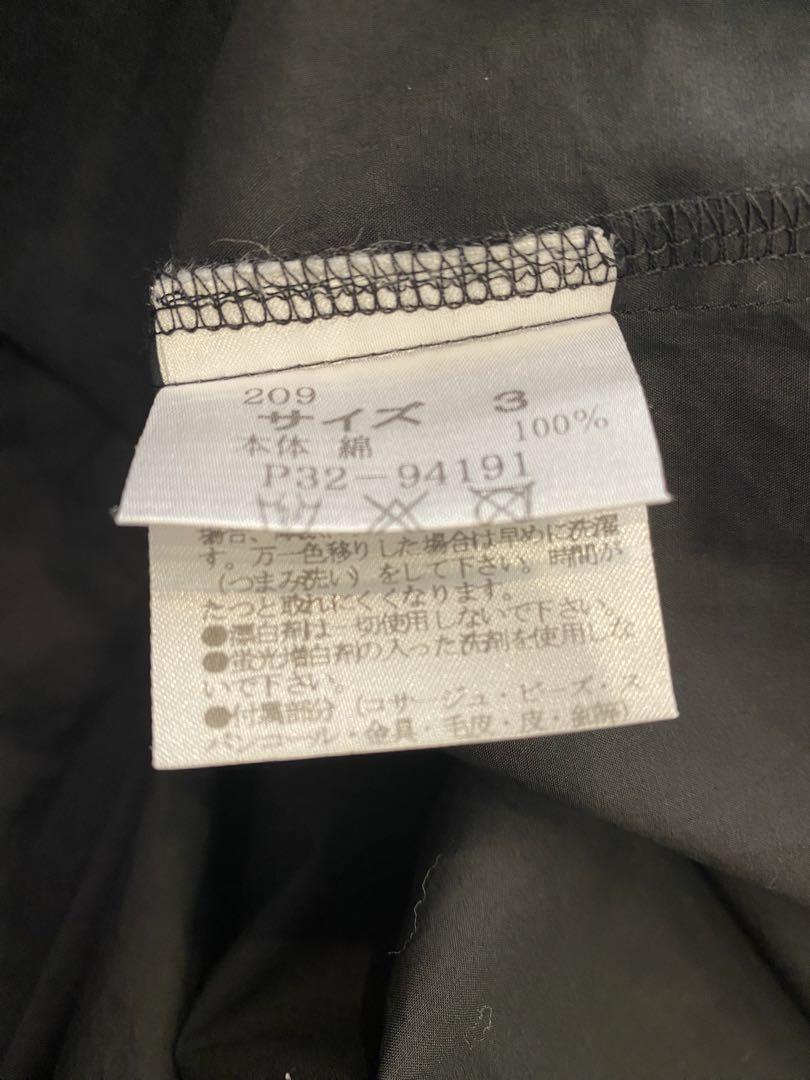 【さえら POTECHINO】ゆったり フリル てんとう虫 ワンピース
