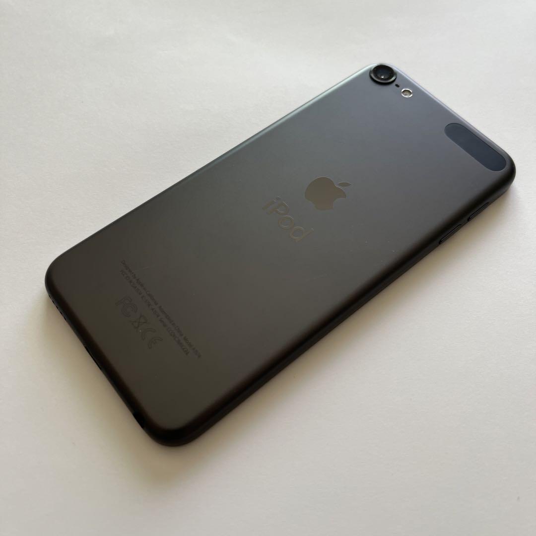 【程度良】iPod touch 第6世代★32GB スペースグレイ★社外カバー付