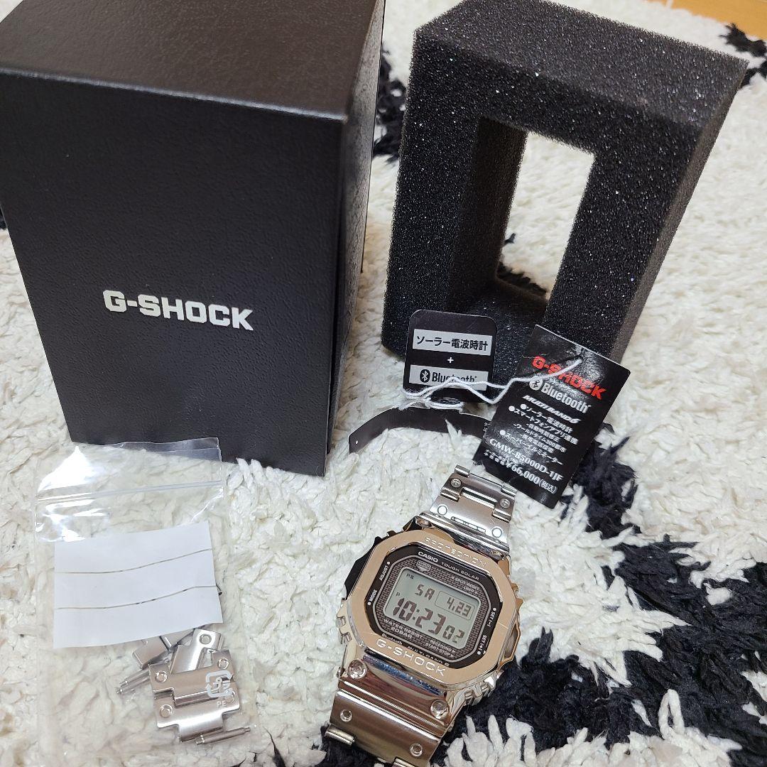 40%割引グレイ系トップ ・G-SHOCK GMW-B5000D-1JF フルメタル シルバー 腕時計(デジタル) メンズグレイ系-ACI.MD 40%割引グレイ系トップ ・G-SHOCK GMW-B5000D-1JF フルメタル シルバー 腕時計(デジタル) メンズグレイ系-ACI.MD