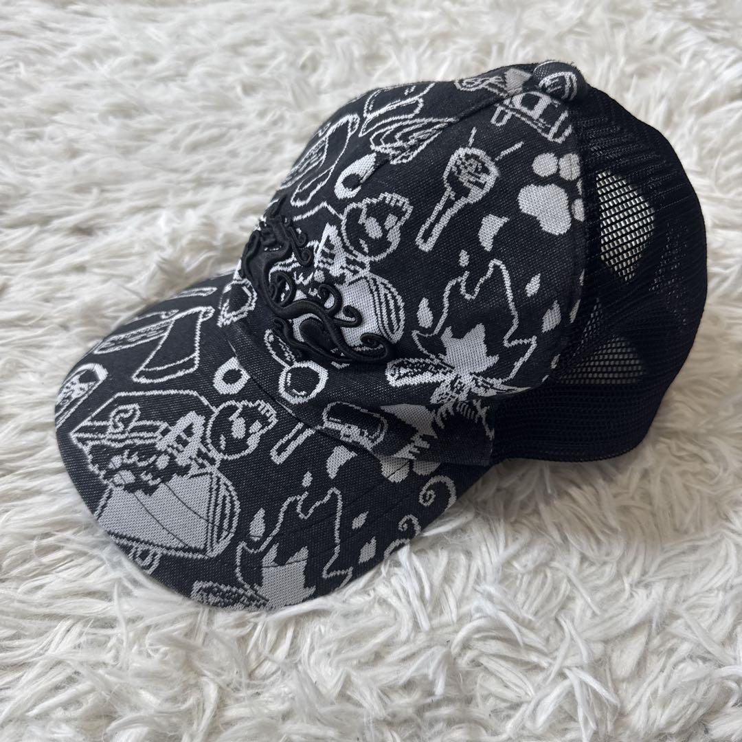 ダンスウィズドラゴン ブラック メンズ ゴルフウェア キャップ