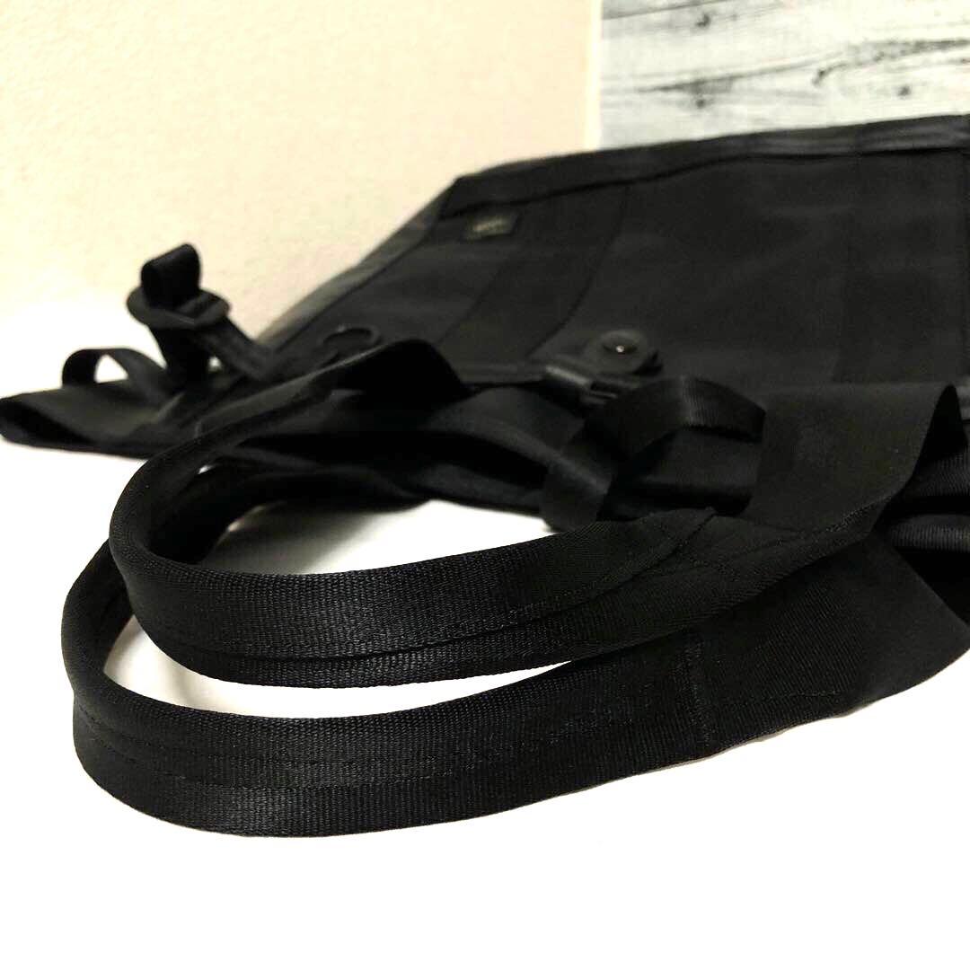 新品同様✨現行タグ ポーターヒート トートバッグ A4可 大容量 黒 マグライト