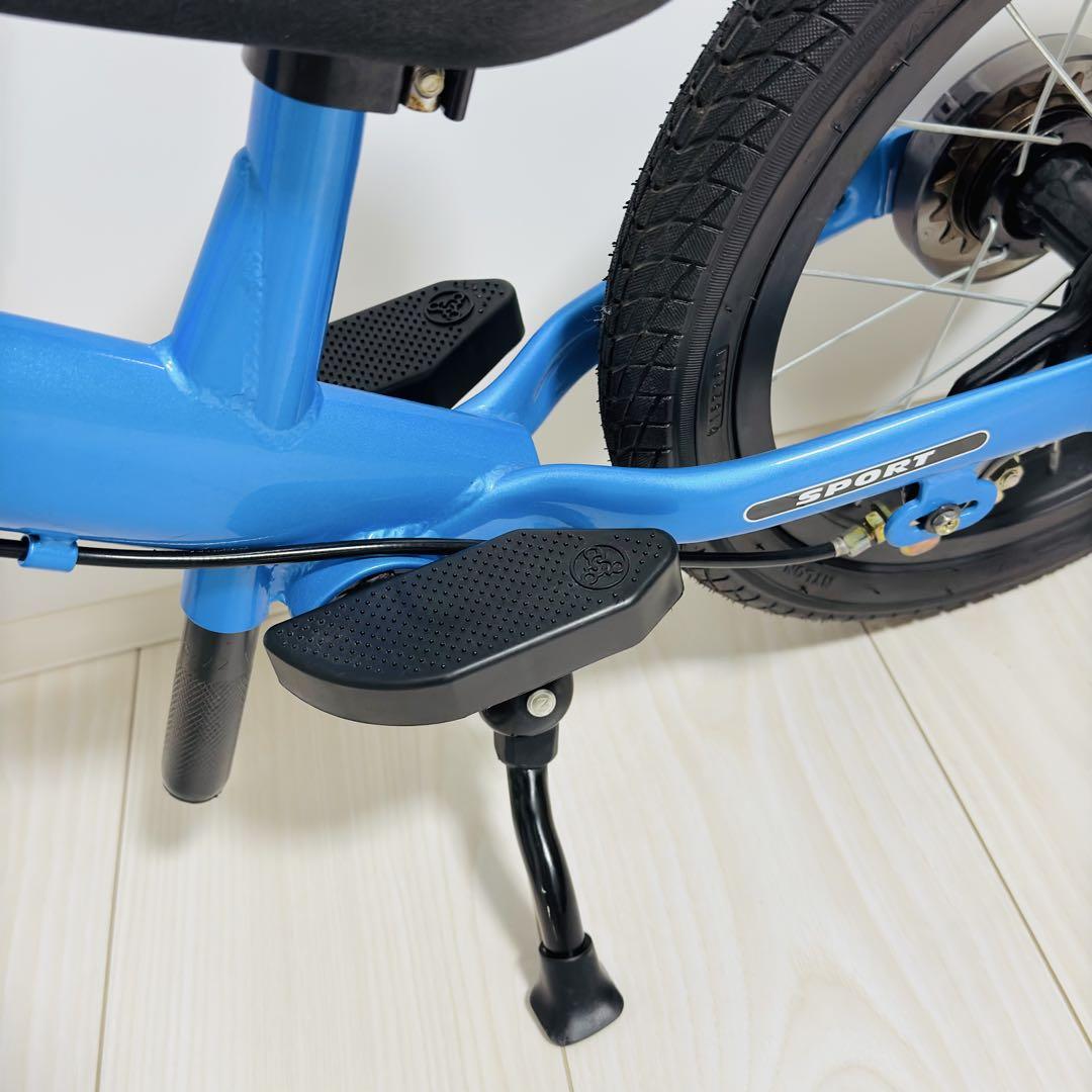 ストライダー 14x 水色 スタンド スティールブルー 自転車