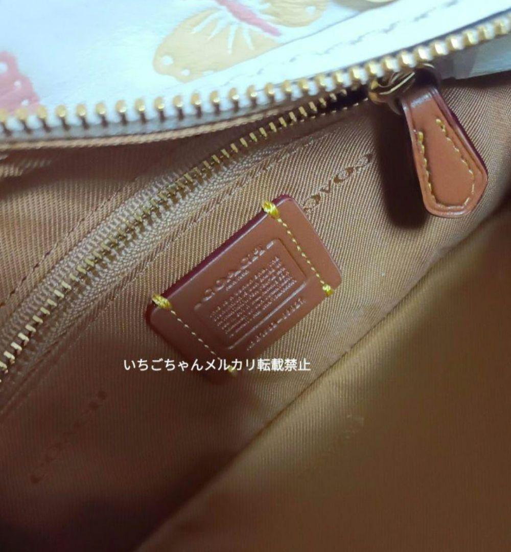 新品☆コーチ☆ちょうちょ☆ハンドバッグ　バタフライ　ショルダーバッグ　COACH