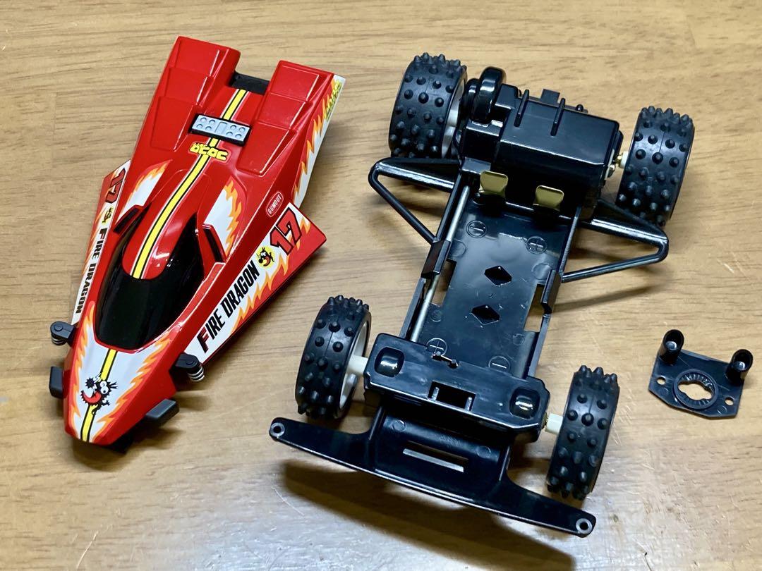 【完成品】レーサーミニ四駆　ファイヤードラゴンJr.