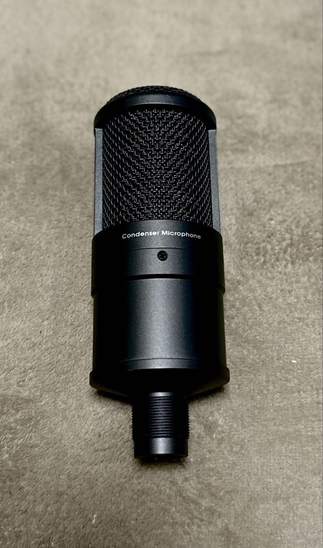 希少品　AT2020より高音質　コンデンサーマイク　BE-1　専用ホルダ付