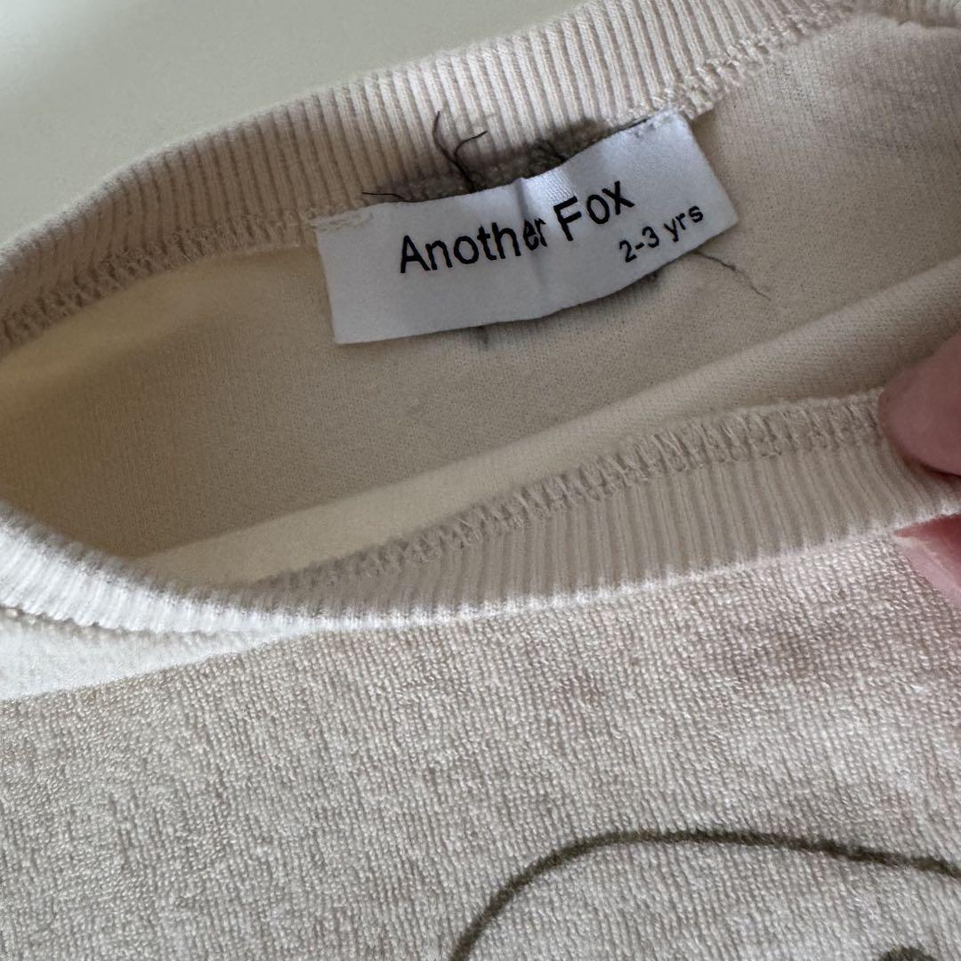 【汚れあり】値下げ中❣️anotherfox セットアップ 2-3y
