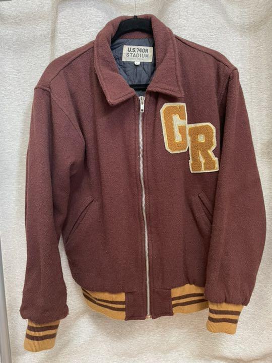 《値下げ》u.s.740 スタジャン　studium jacket ビンテージ