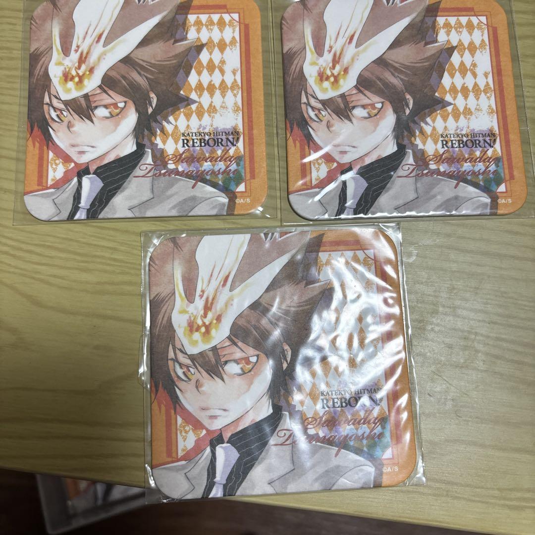 家庭教師ヒットマンreborn　　アートコースター　沢田綱吉