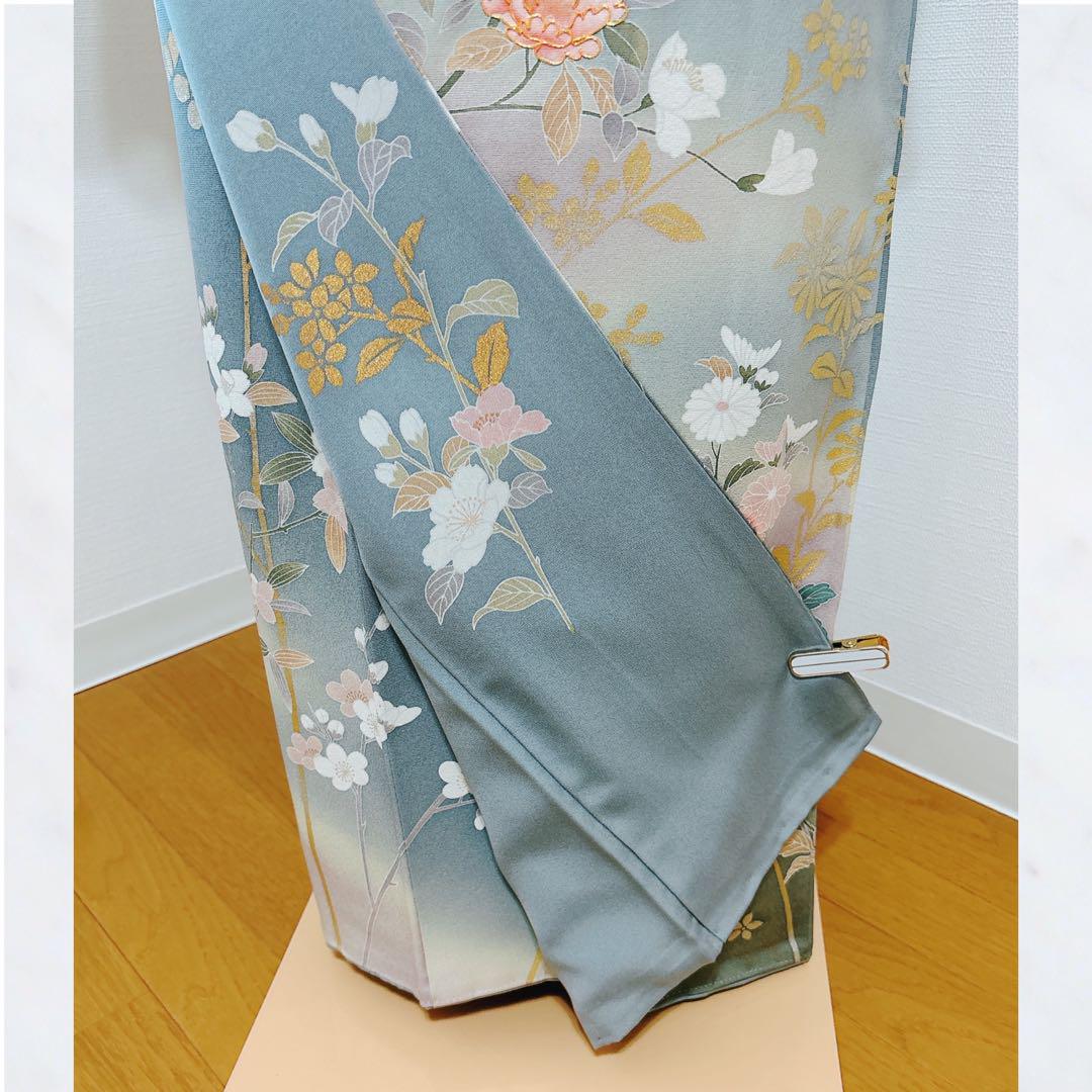 専用】訪問着フルセット 袋帯 帯揚げ 帯締め 結婚式 お宮参り 専用】訪問着フルセット 袋帯 帯揚げ 帯締め 結婚式 お宮参り