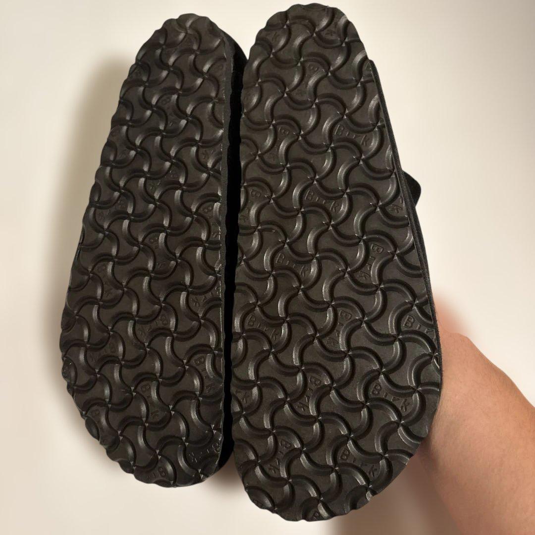 BIRKENSTOCK ボストン　beams ブラック　スエード