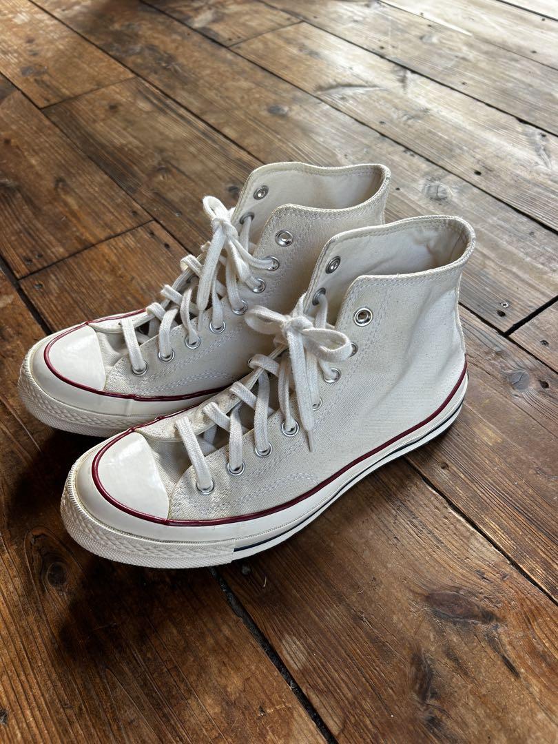 CONVERSE 生成り ハイカット　Hi　チャックテイラー　ct70 CT70 チャックテイラー 生成り ハイカット