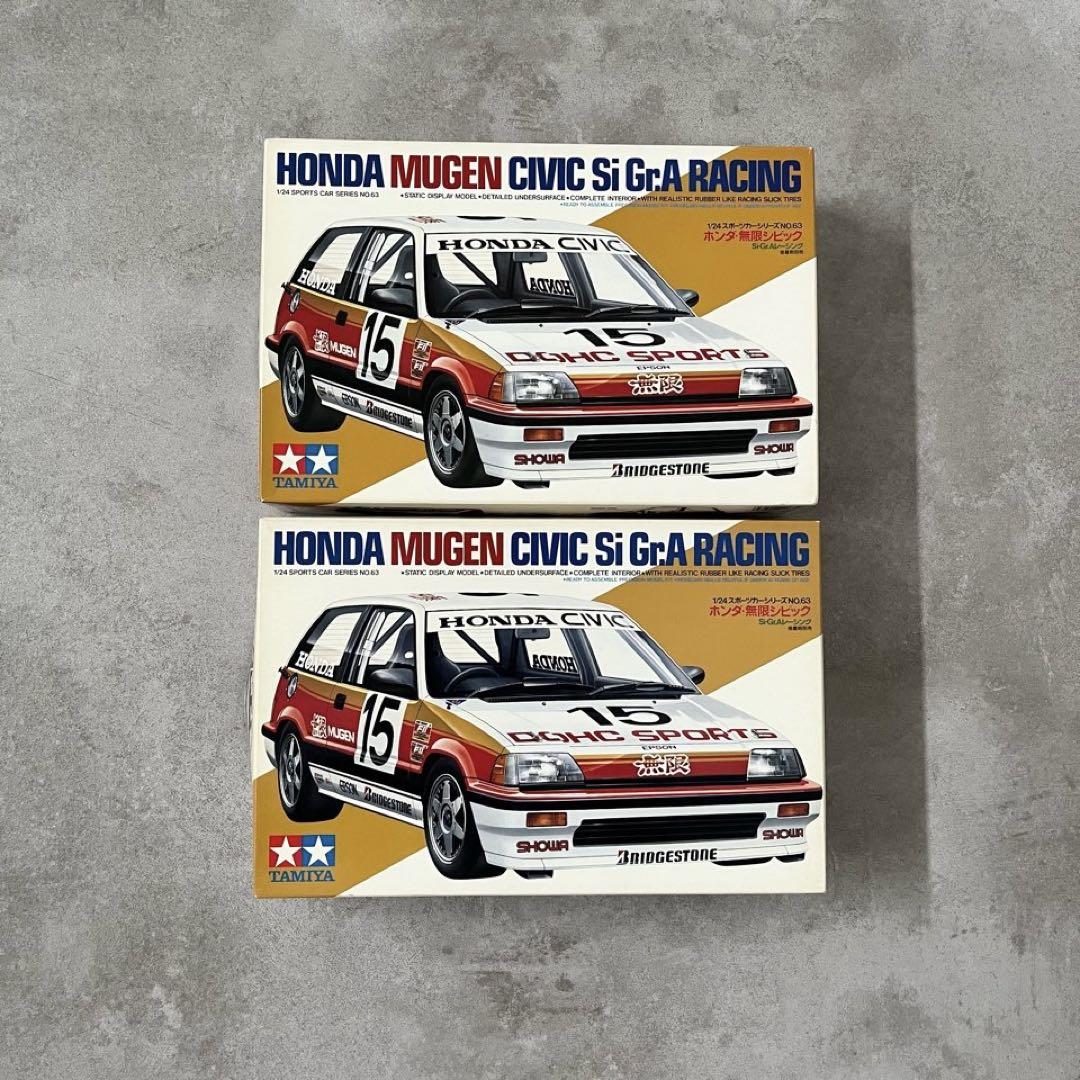 タミヤ 1/24 ホンダ 無限 シビック Si Gr.A レーシング 未組立