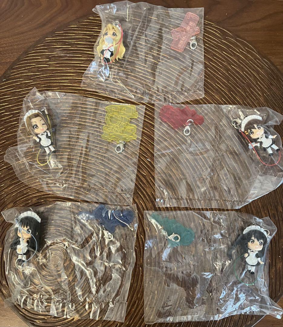 けいおん フィギュア ストラップ まとめ売り