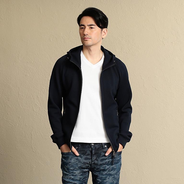 Safari掲載 EPOCA UOMO ストレッチマウンテンパーカー